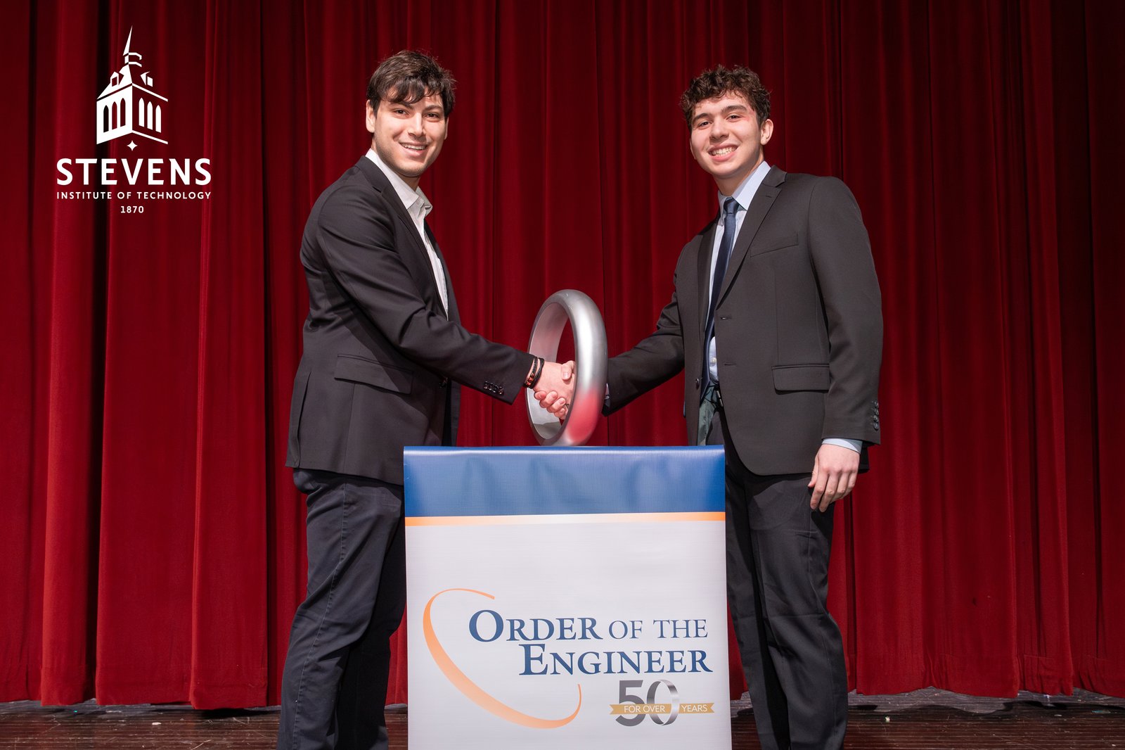 Order of the Engineer ceremony at Stevens Institute of Technology